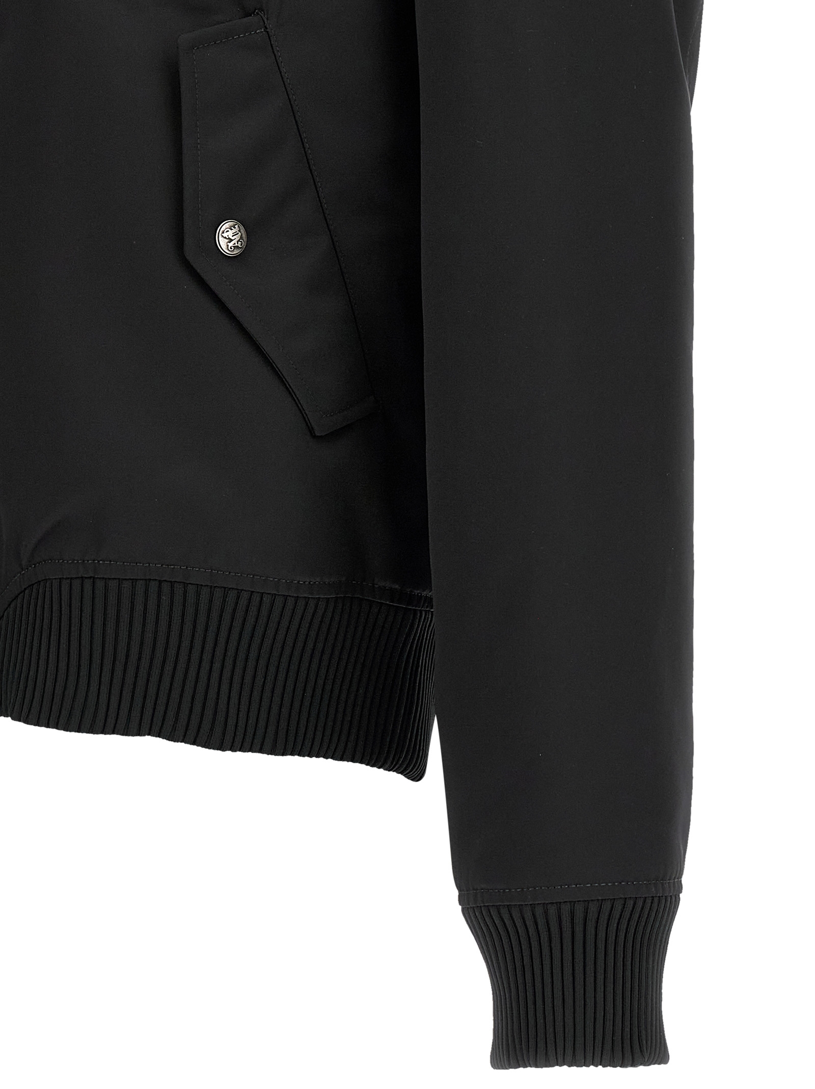 'Curved Logo' bomber jacket - immagine 4