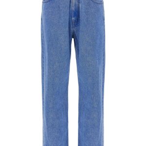 'Bleached Coated' jeans