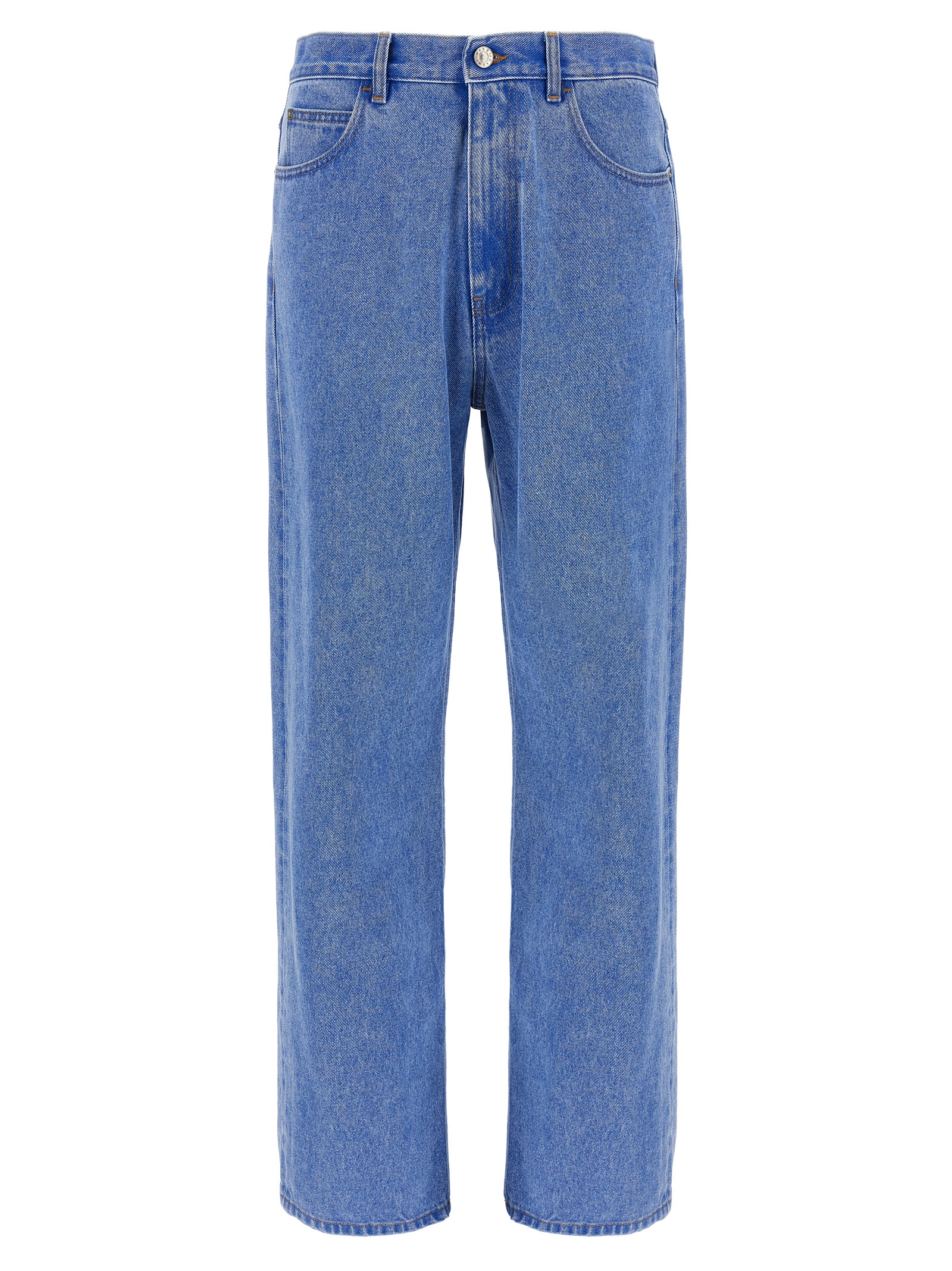 'Bleached Coated' jeans
