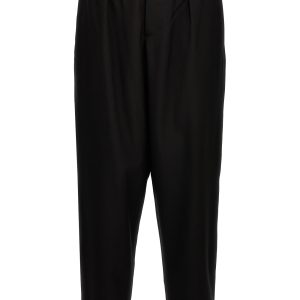 Tropical wool crop pants