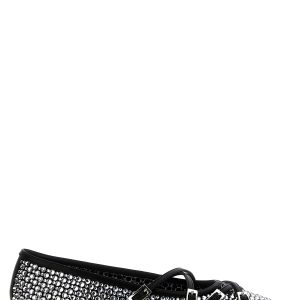 'Crystal Net' ballet flats