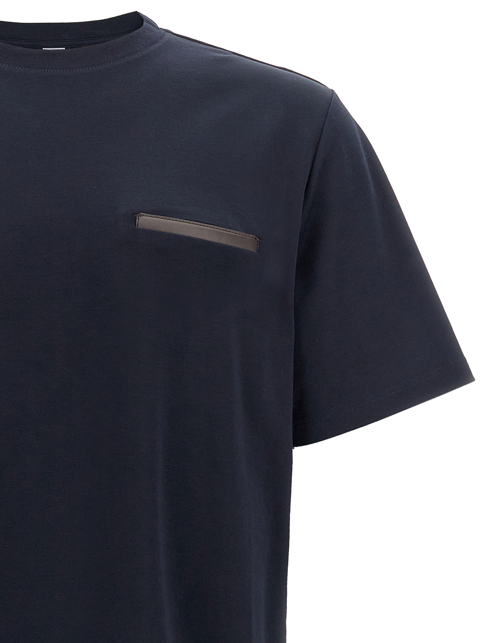 'Leather Tab' T-shirt - immagine 3