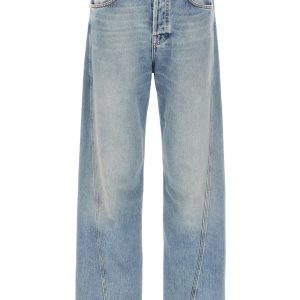 'Twisted Hem' jeans