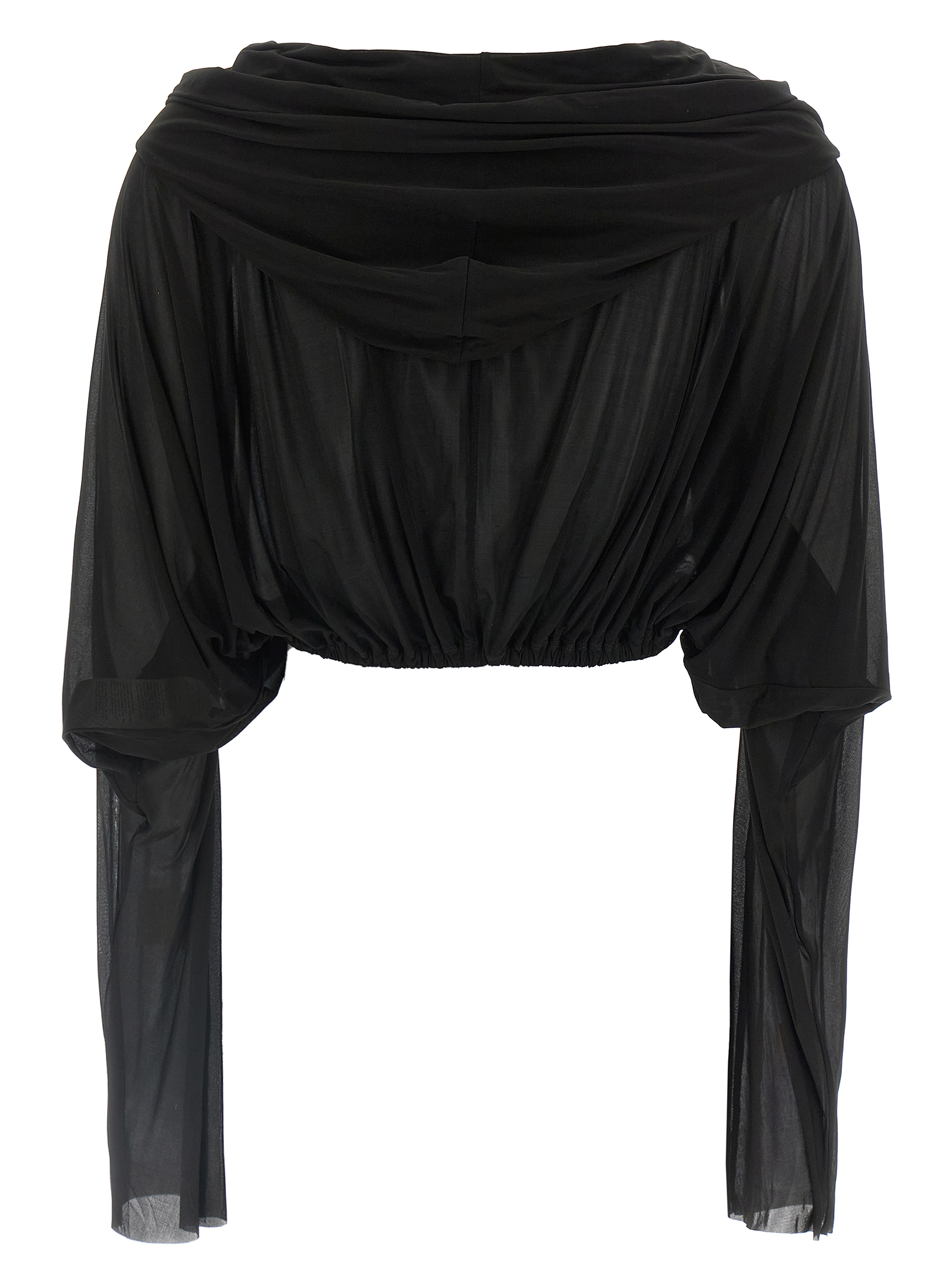 'Crooped Hooded Tunic' sweater - immagine 2