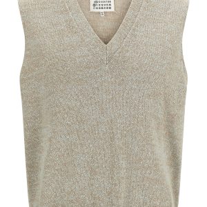 Bouclé knit vest