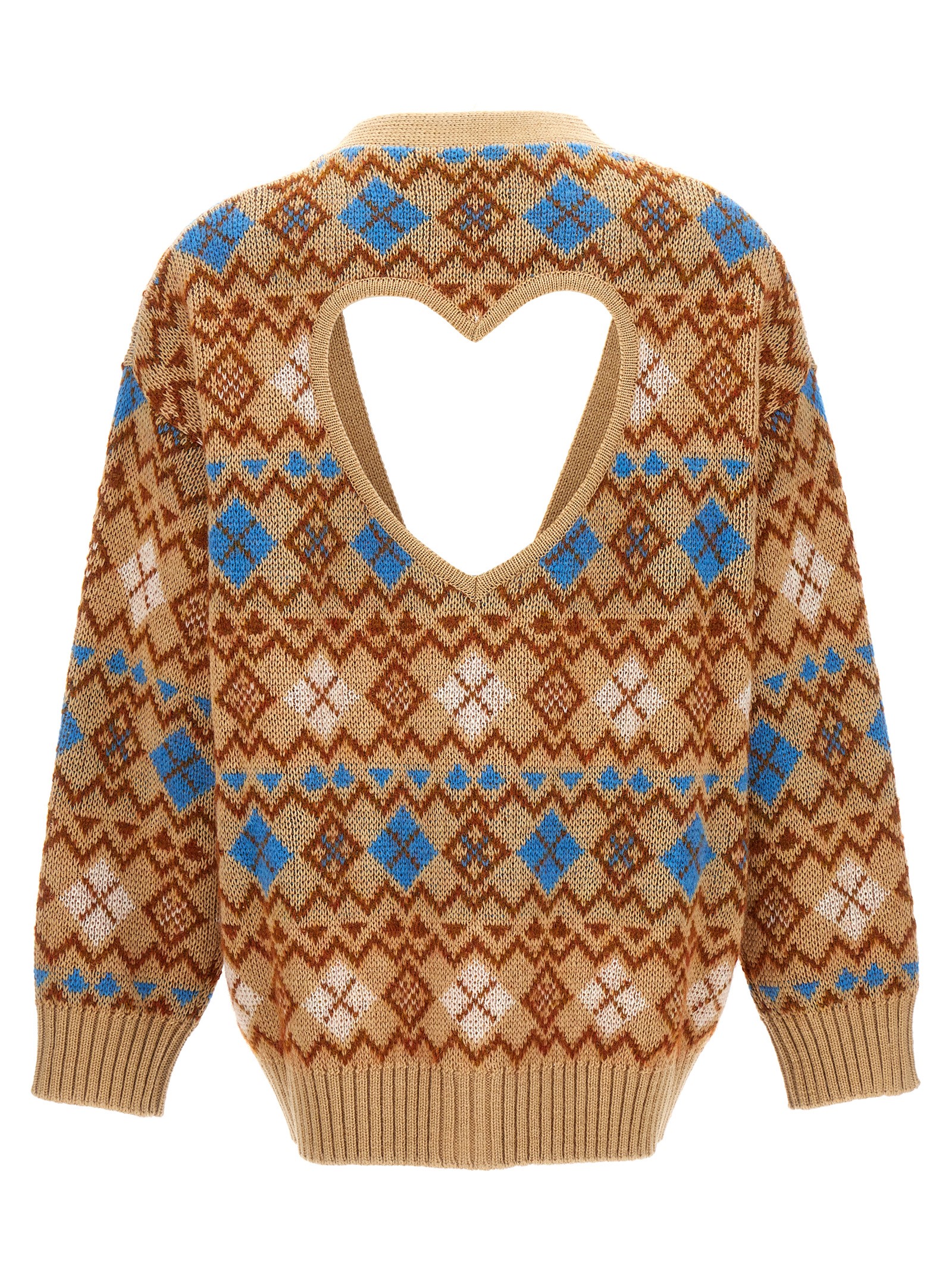 'Heart Vintage Shetland' cardigan - immagine 2