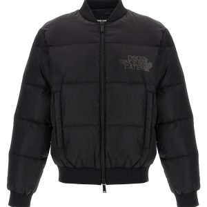 Padded bomber jacket