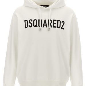 Logo print hoodie