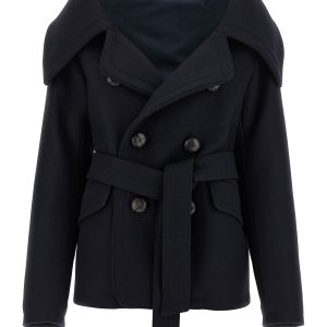 'Peacoat Robe' coat
