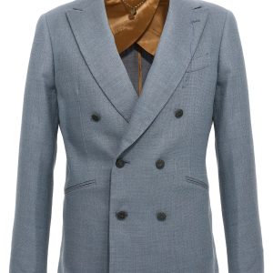 double-breasted blazer