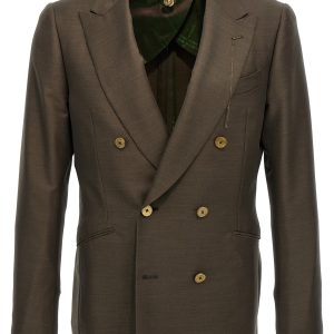 double-breasted blazer