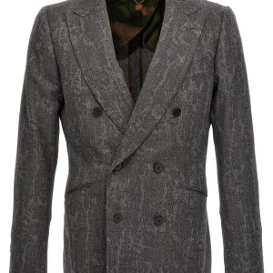 double-breasted blazer