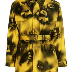 Re-Nylon printed parka