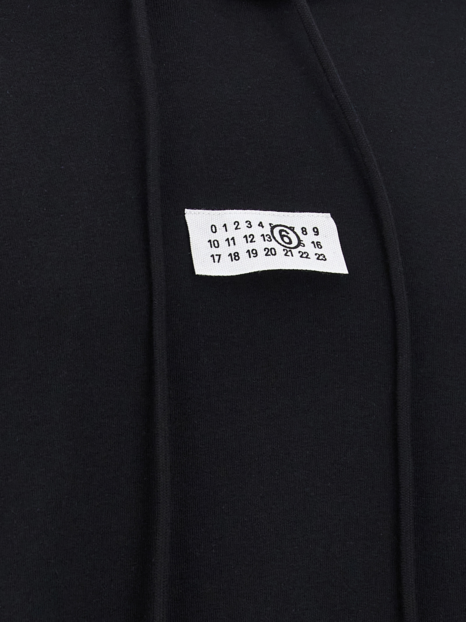 'Numeric signature MM6' hoodie - immagine 4