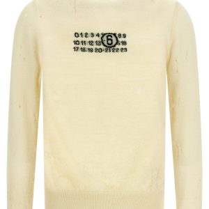 'Numeric signature MM6' sweater