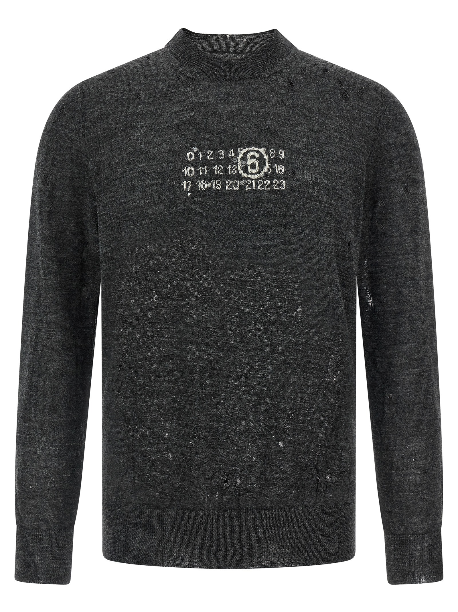 'Numeric signature MM6' sweater