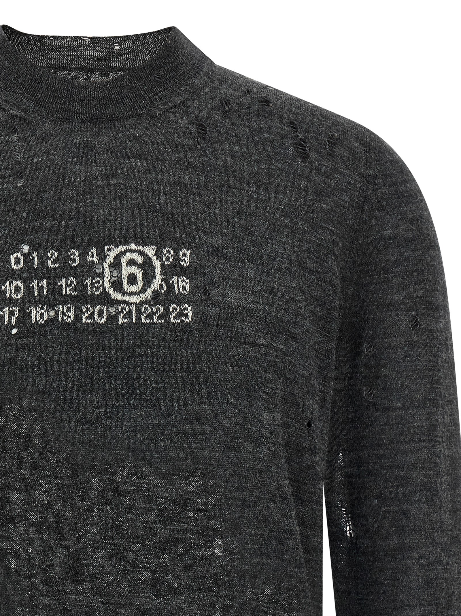 'Numeric signature MM6' sweater - immagine 3
