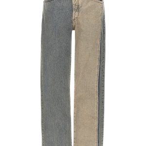 Visible stitching jeans