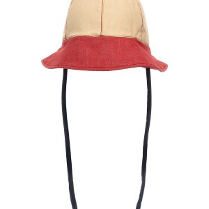 Multicolor denim bucket hat