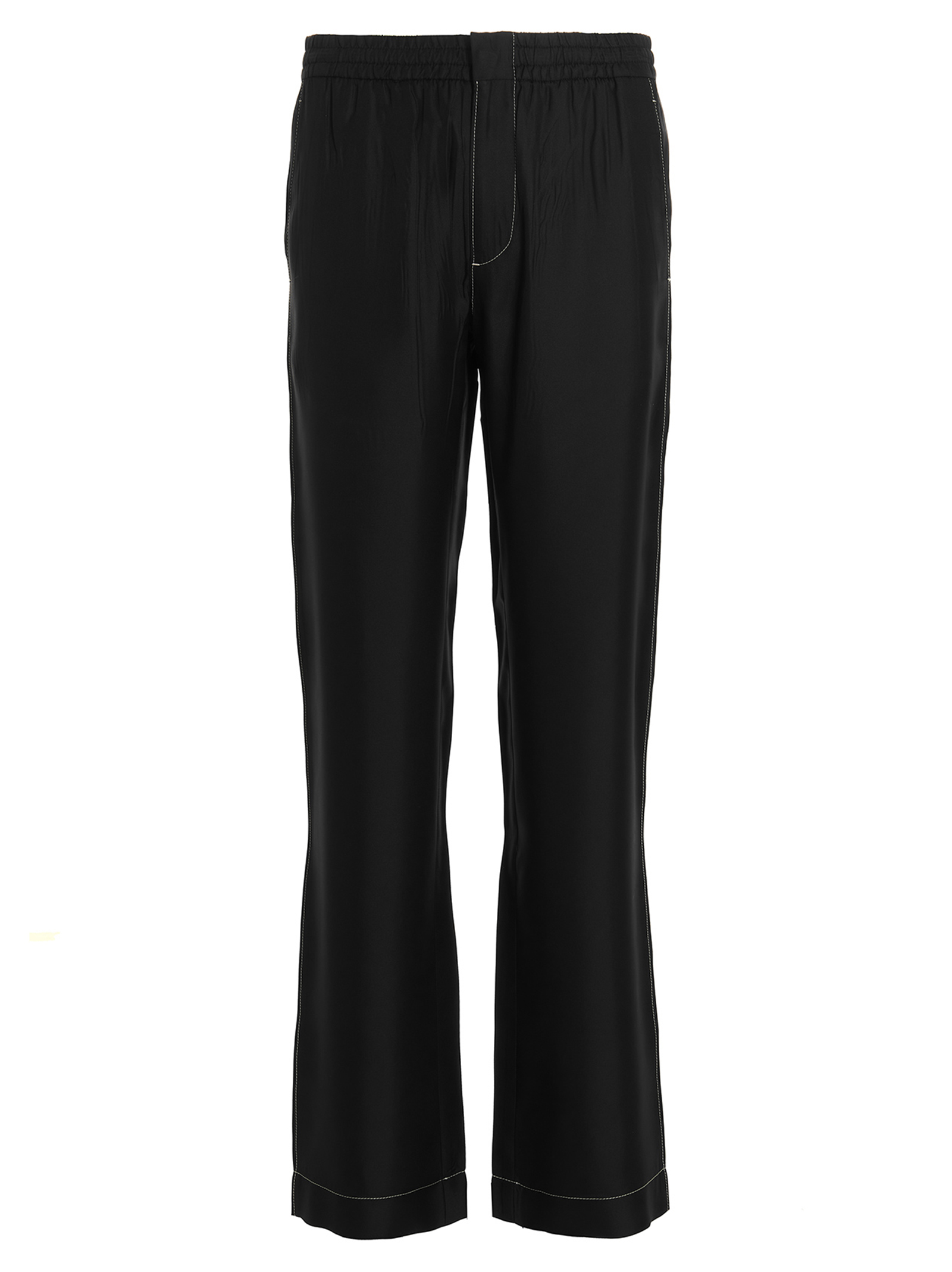 Silk trousers