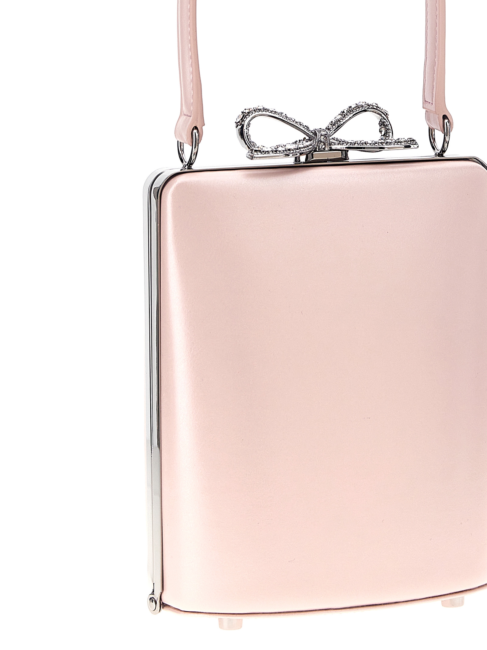 'Pink Leather Mini Bow' handbag - immagine 3