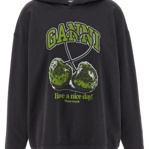 'Basic Jersey Cherry' hoodie