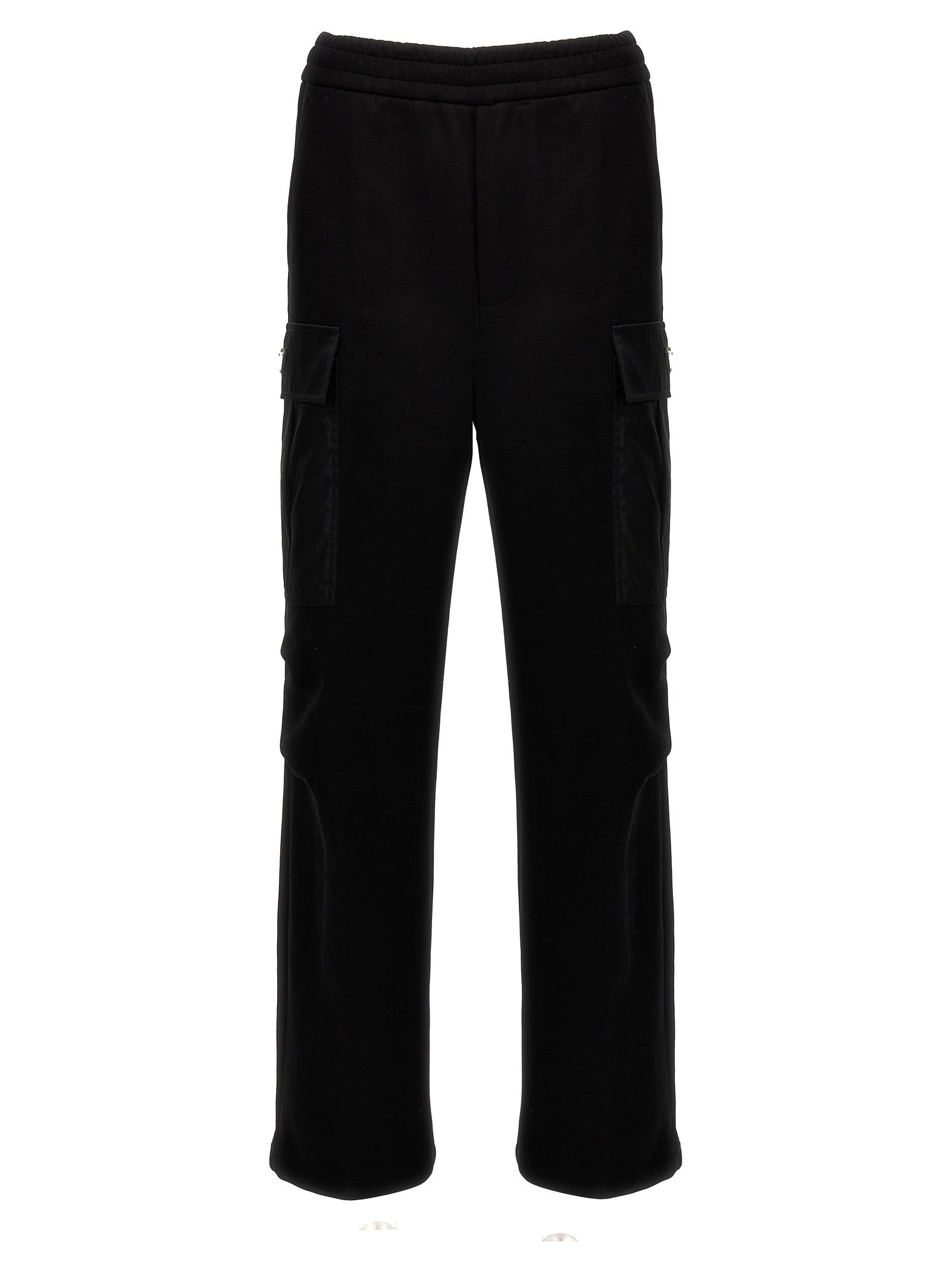 Nylon insert cargo joggers