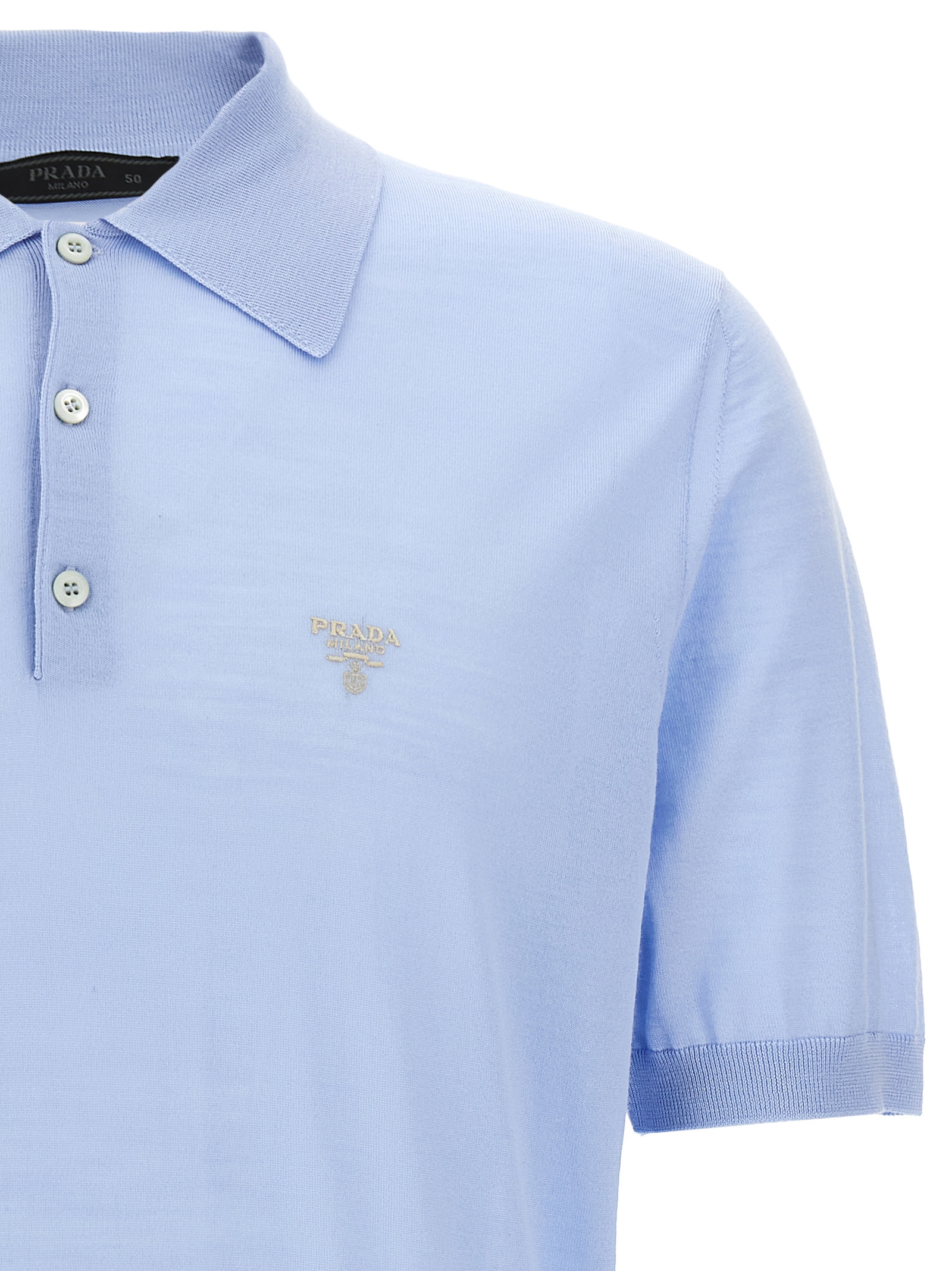 Wool polo shirt - immagine 3