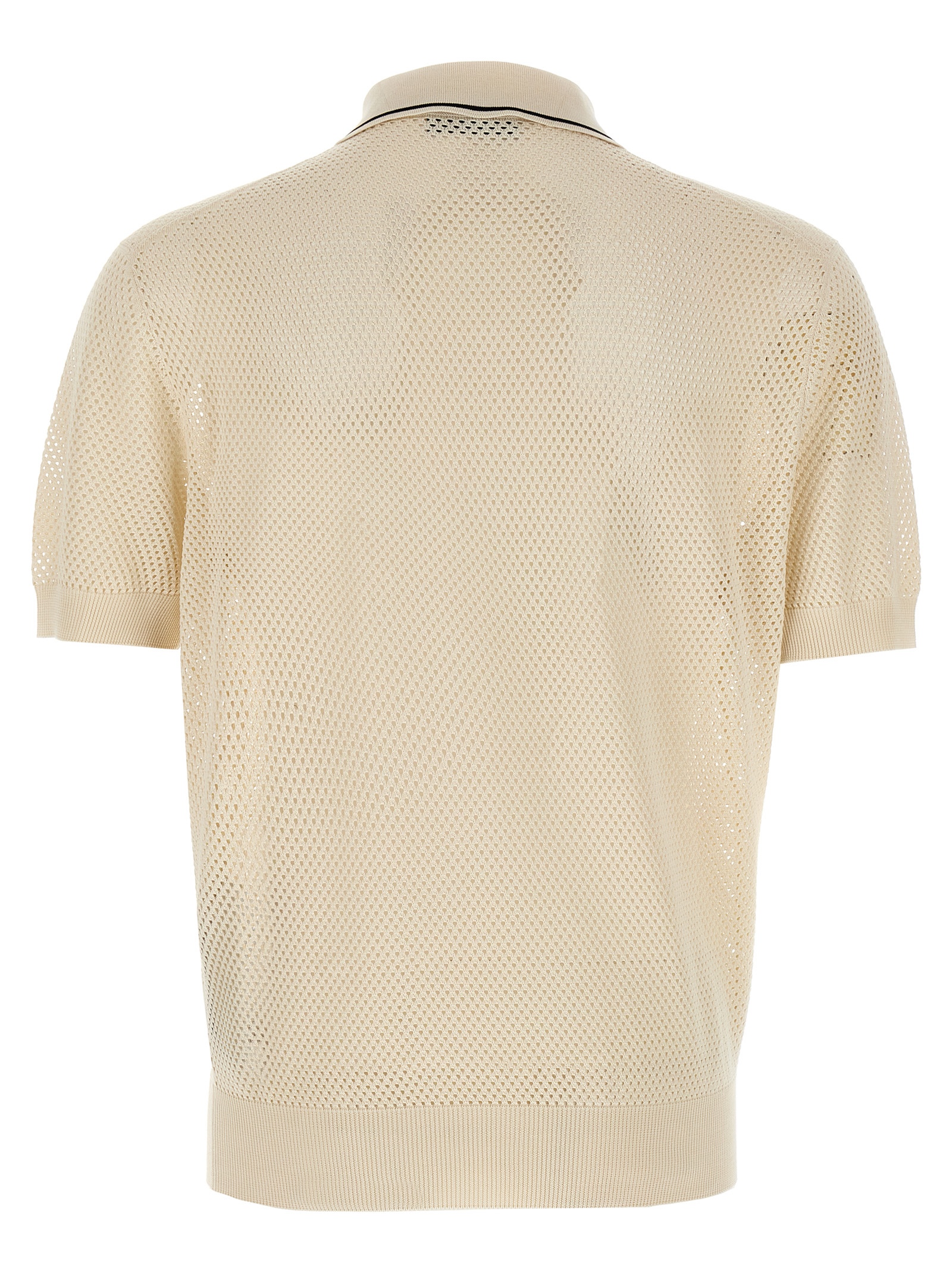 Openwork polo shirt - immagine 2