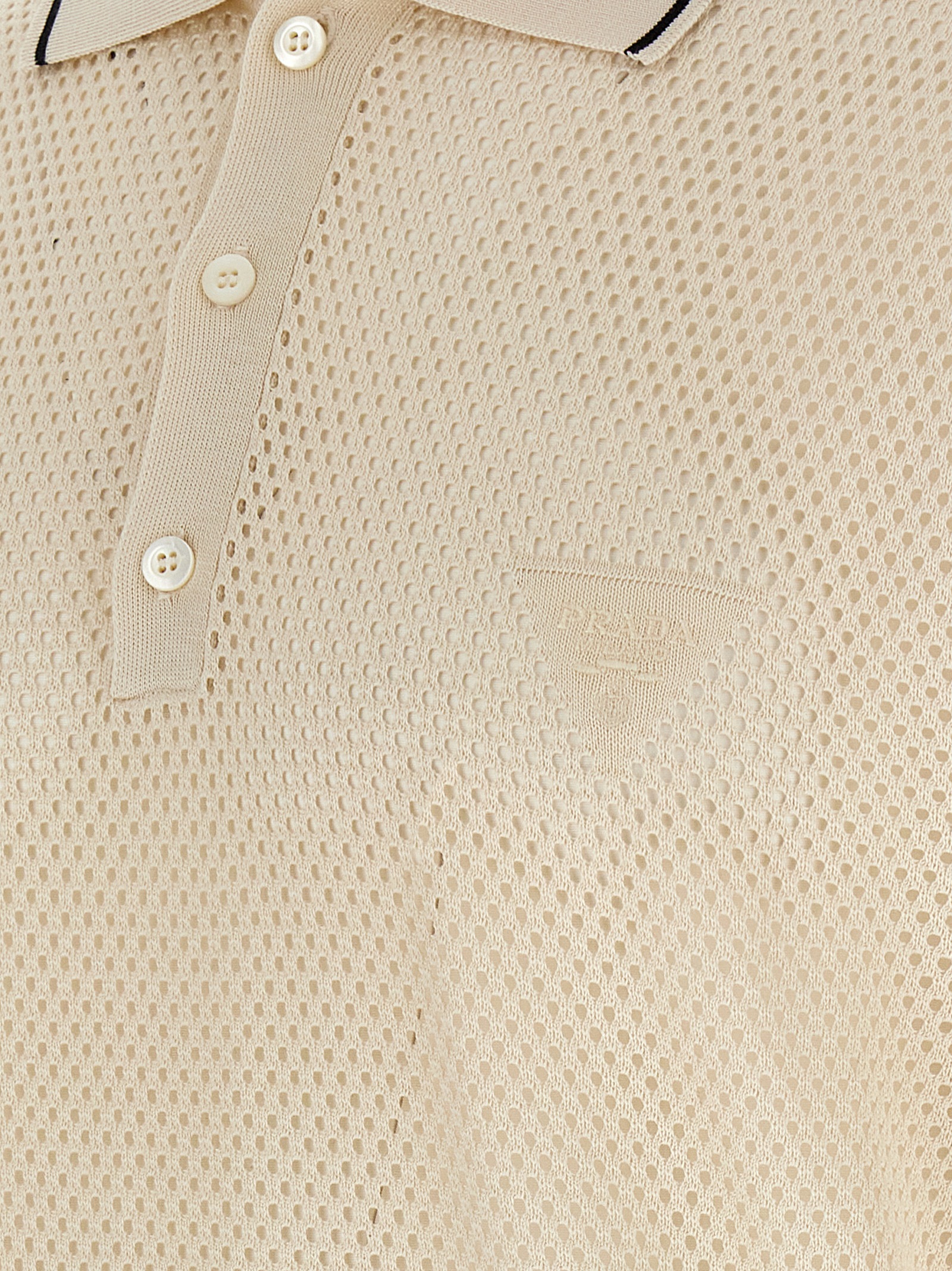 Openwork polo shirt - immagine 4