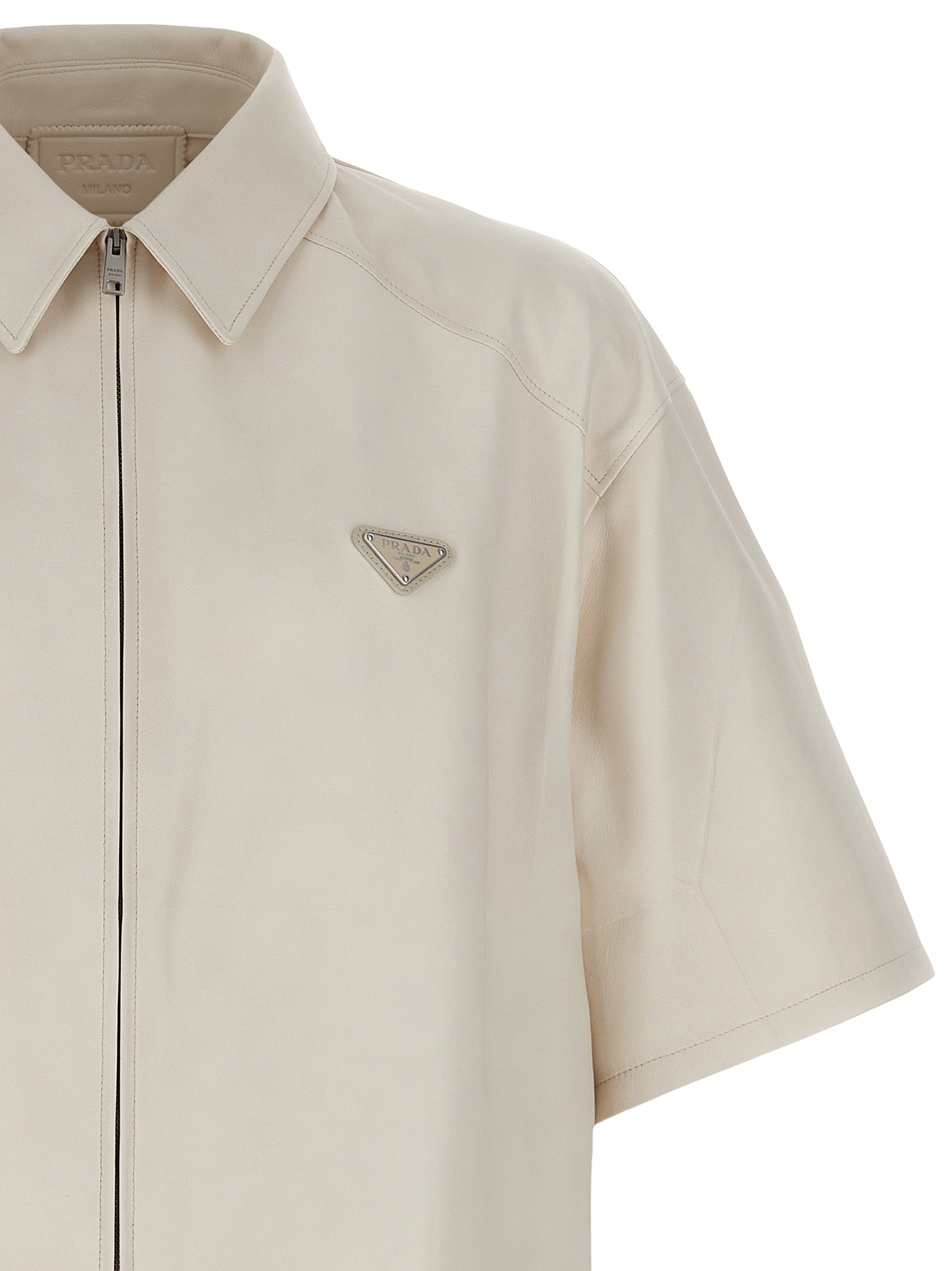 Nappa leather shirt - immagine 3