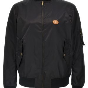Valentino Garavani logo bomber jacket