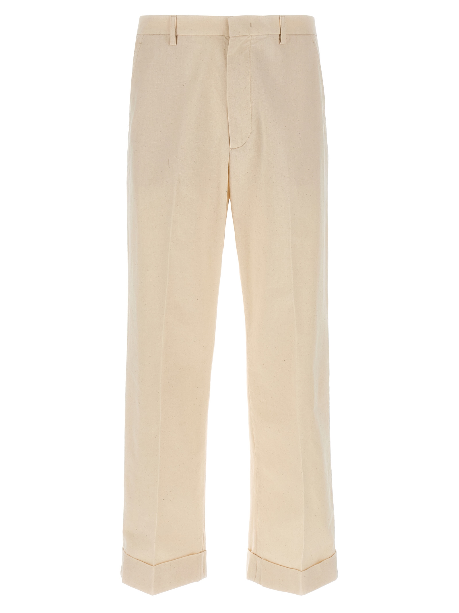 Valentino Garavani turn-up trousers