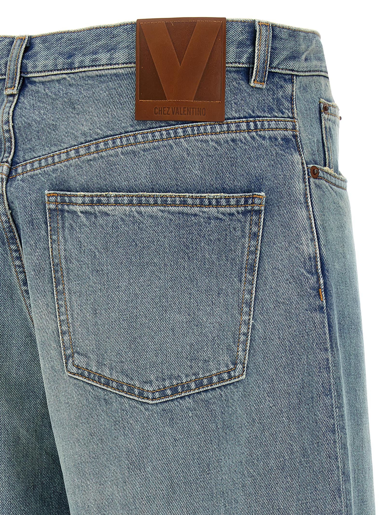 Valentino Garavani jacquard jeans - immagine 4