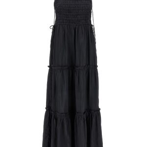 'Black Smock Tie' dress