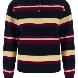 'Collegiate Stripe' polo shirt