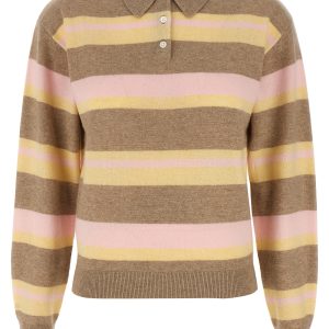 'Collegiate Stripe' polo shirt