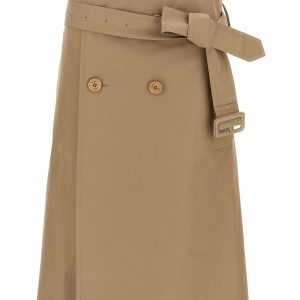 'Deconstructed Trenchcoat' skirt