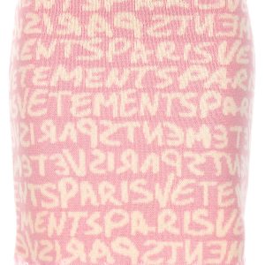 'Graffiti Monogram' skirt
