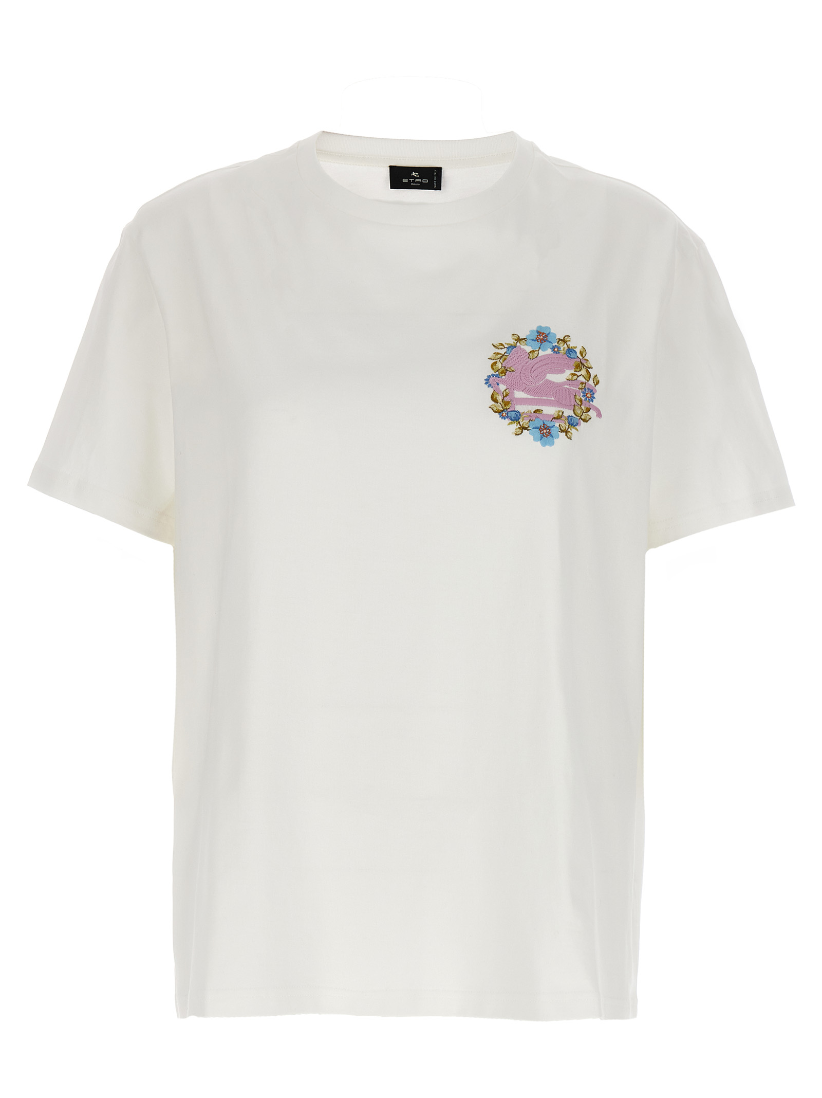 Logo embroidery t-shirt