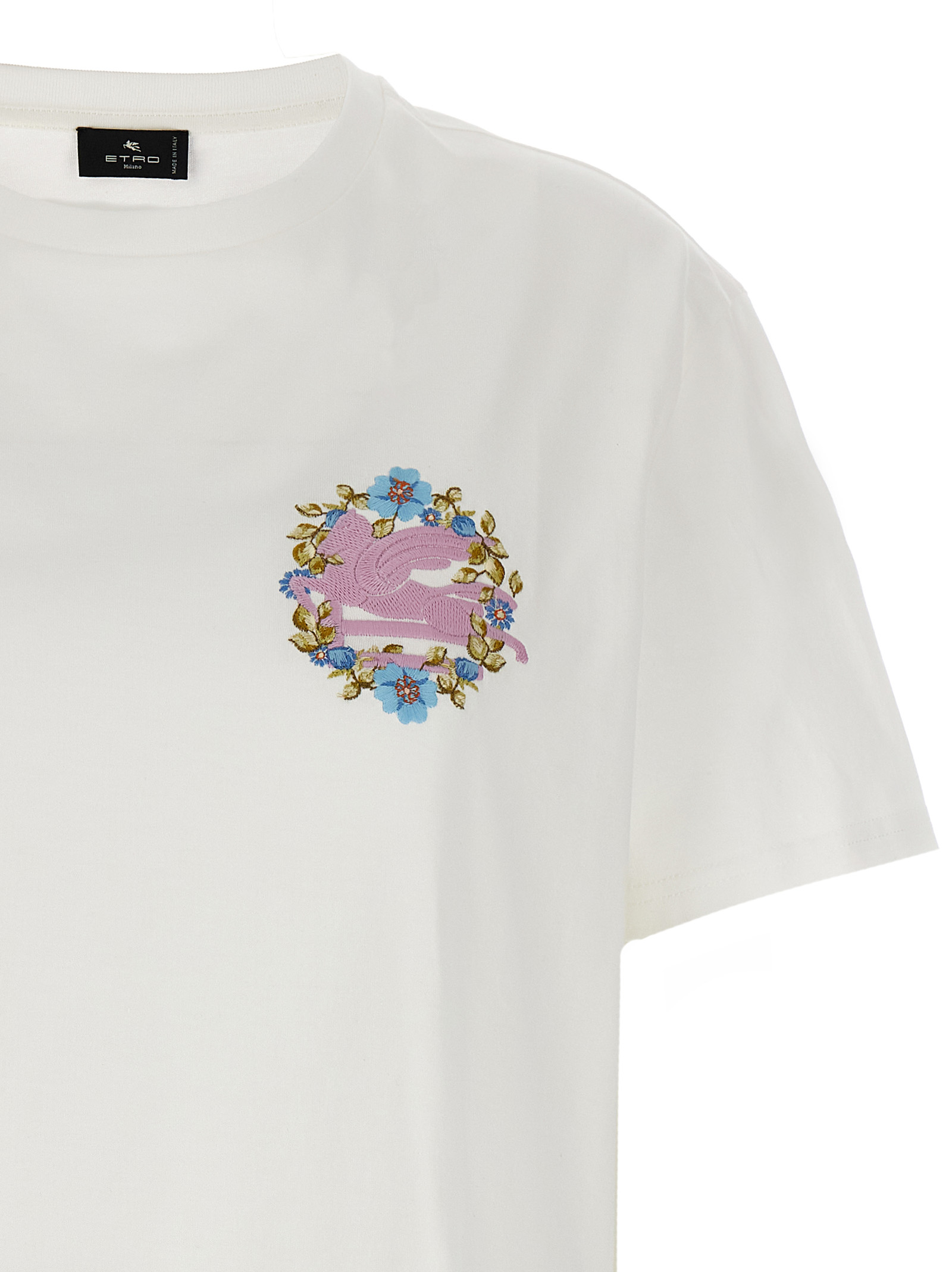 Logo embroidery t-shirt - immagine 3