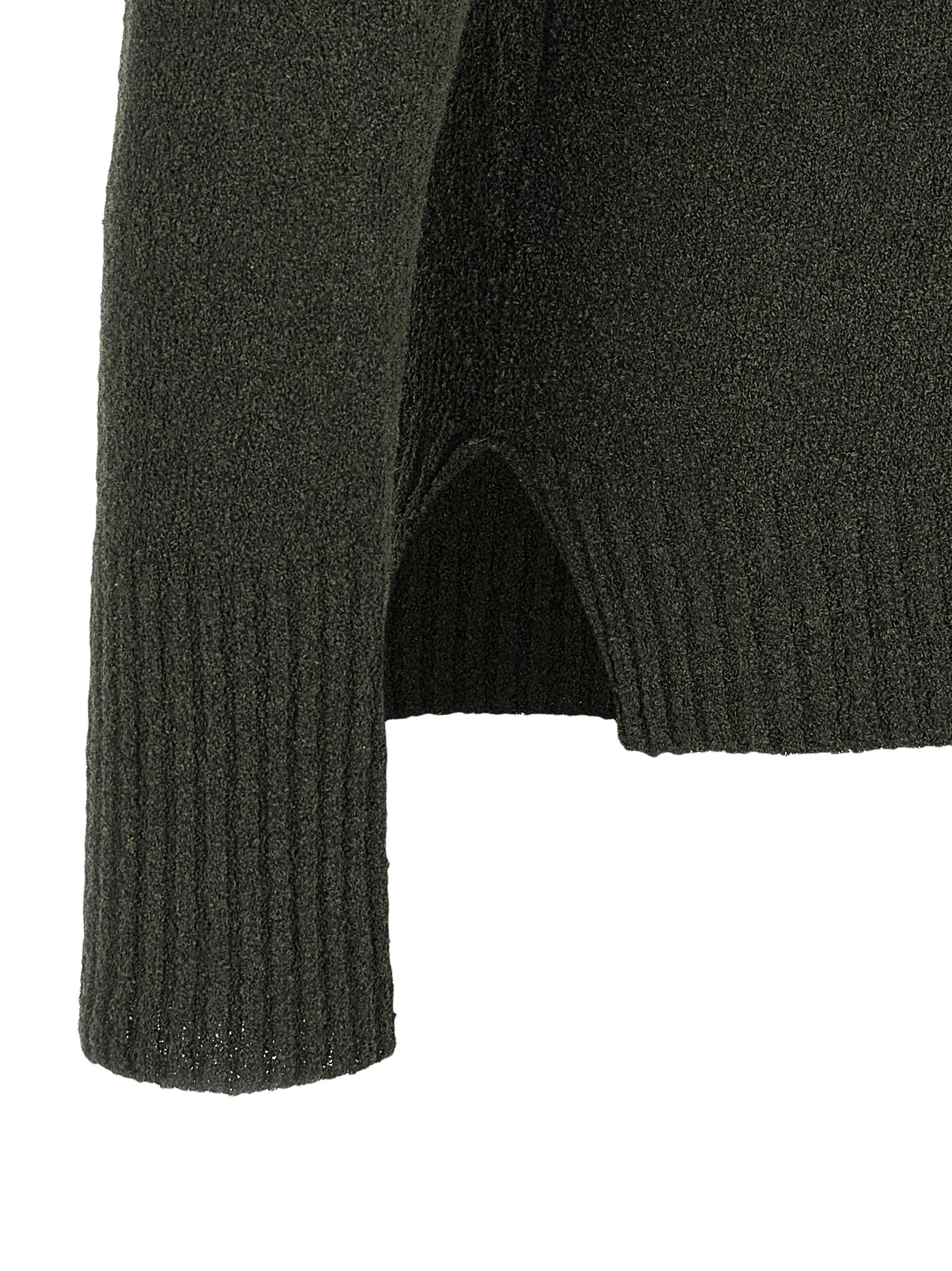 Bouclé cotton polo shirt - immagine 4