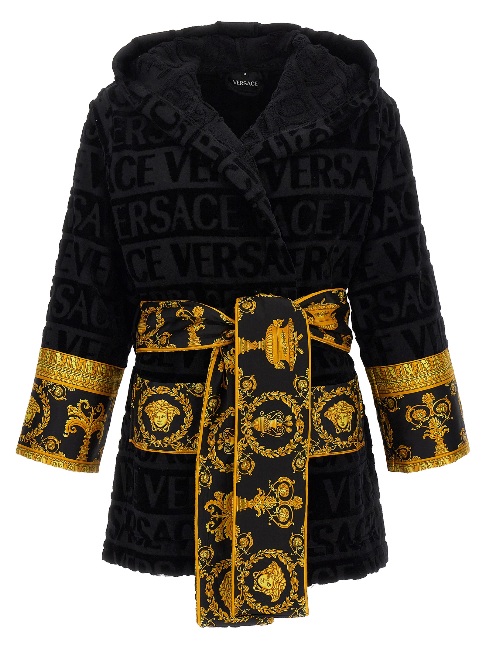 'I Heart Baroque' short bathrobe