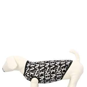 Logo print dog T-shirt