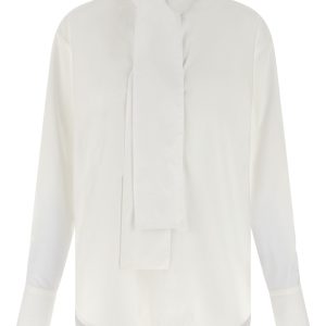 Lavallière collar shirt