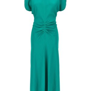 'Gathered Waist Midi' dress