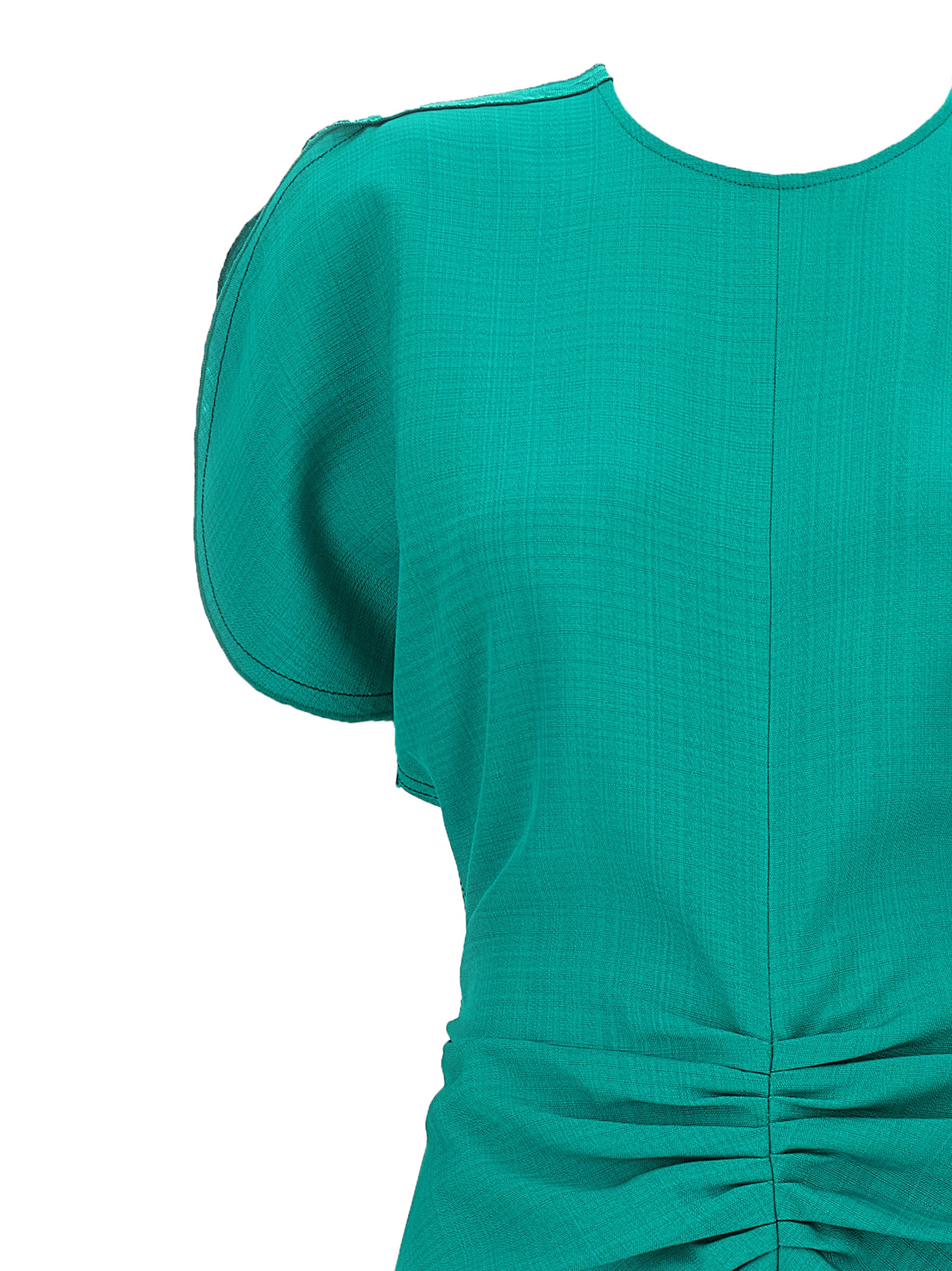 'Gathered Waist Midi' dress - immagine 3