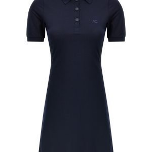 Piqué polo dress