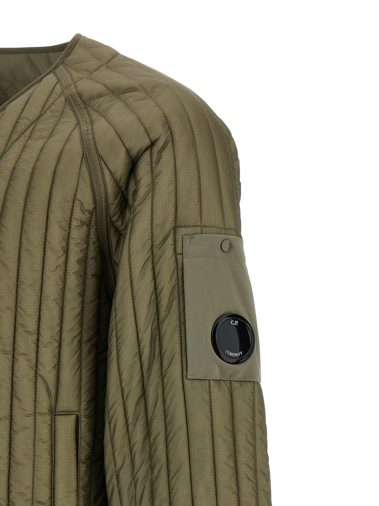 Ribbed down jacket - immagine 4