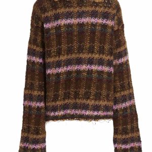 'Knitted Giant' hooded sweater